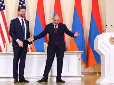  Vance is in Armenia, a country no sitting US president or vice president has visited before