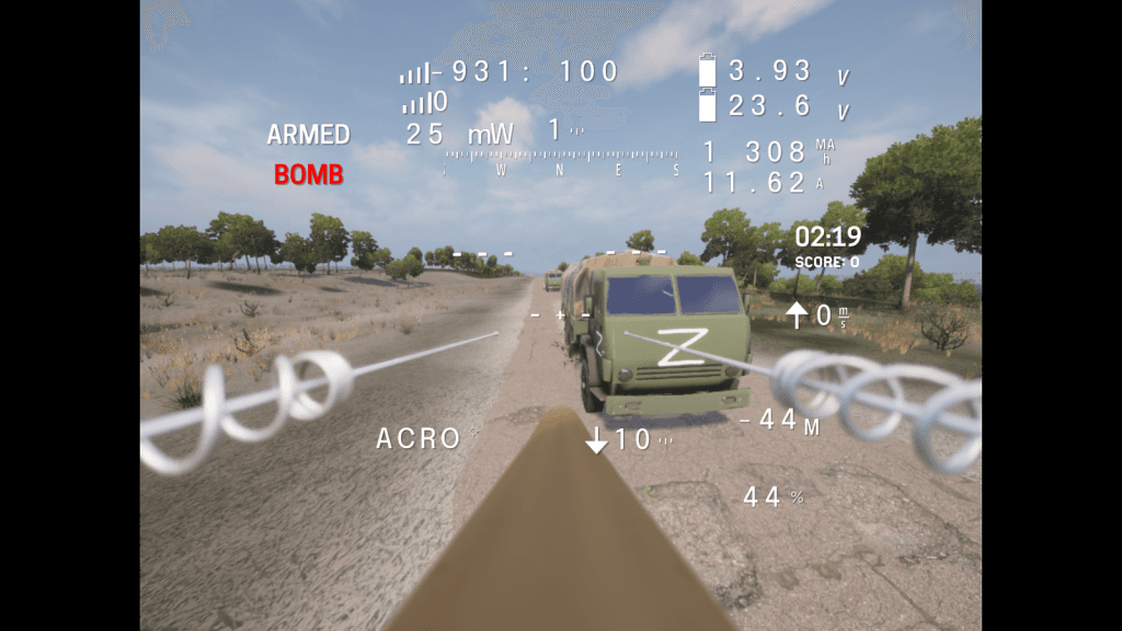 Ukrainian military drone simulator adapted for video gamers in world first