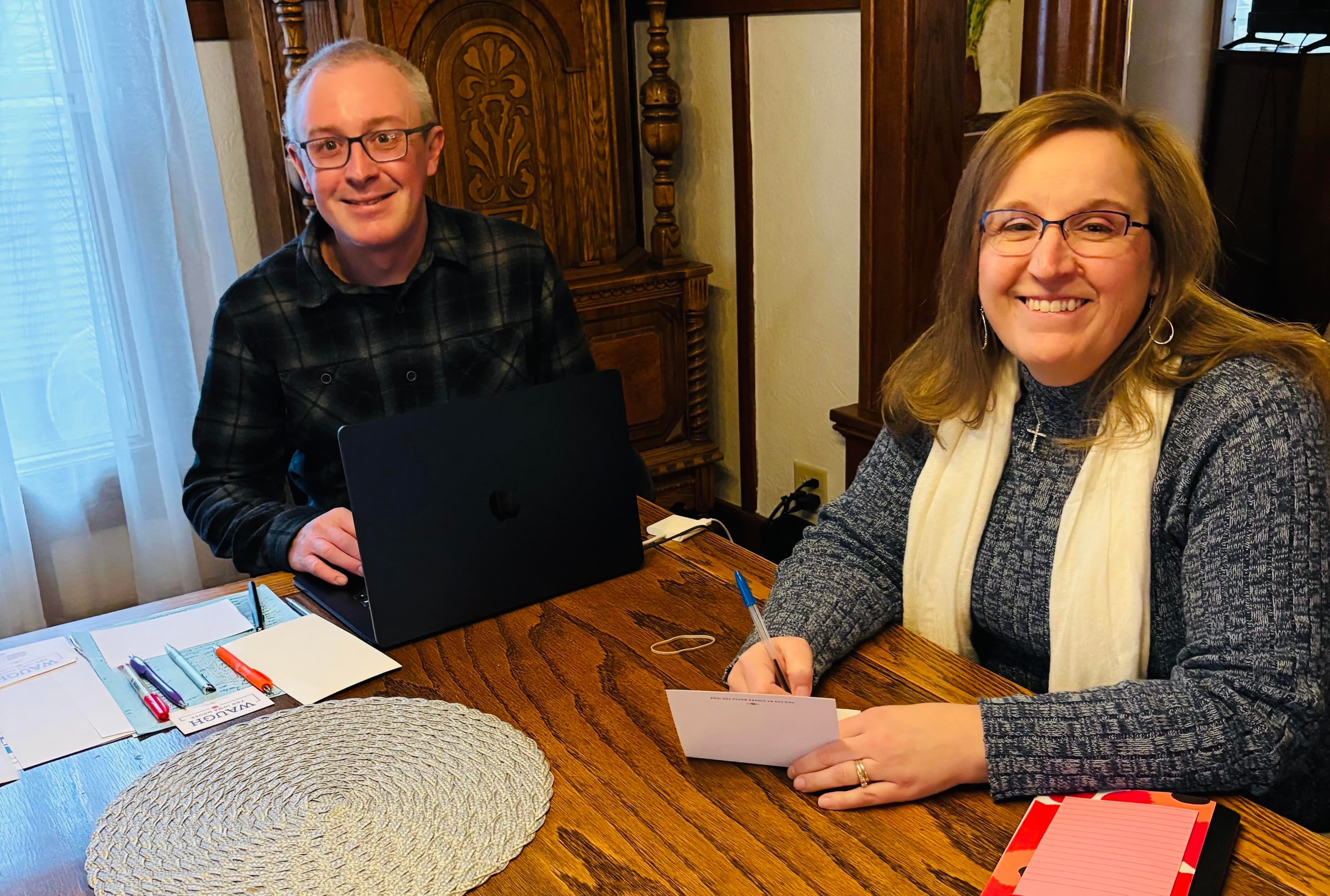 One marriage, two campaigns: Iowa spouses launch dual campaigns for legislature