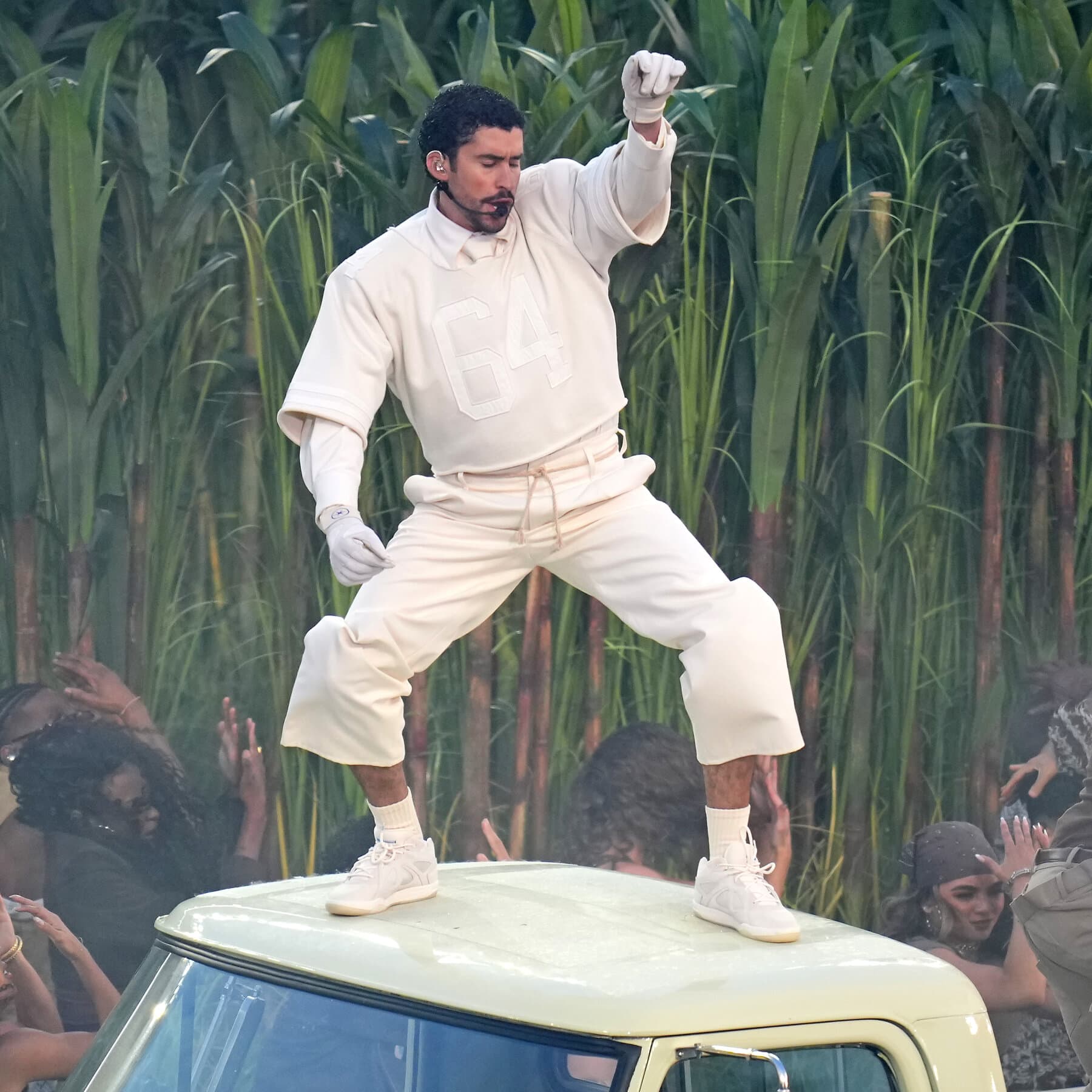 Bad Bunny Delivers a Love Letter to Puerto Rico at Super Bowl Halftime